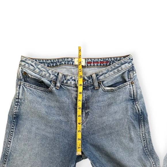 AO LA Alice + Olivia Perfect Cropped Kick Flare Jeans in Rebel Rebel Size 29 - Picture 7 of 11